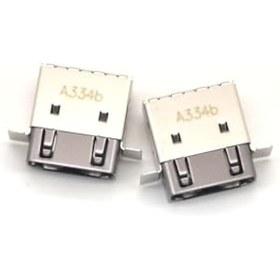 Resim Mustpoint 2X HDMI Ekran Bağlantı Noktası Jak Soket Konnektörü Xbox Serisi X için Yedek 