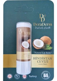 Resim Deraderm Natural Lip Balm Hindistan Cevizi 5 Gr 