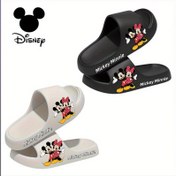 Resim 1 adet Mickey ve Minnie Mouse EVA Kaydırma Sandalet - Yumuşak Tabanlık ve Dayanıklı Dış Taban ile Kalın Tabanlı Yaz Terlikleri, El Yıkamalı Unisex İç/Dış Terlikler Erkekler ve Kadınlar için, Ev ve Günlük Giyim için Tüm Mevsim Konforu, Eğlenceli Tasarım | Rahat Terlikler, Ev Terliği 