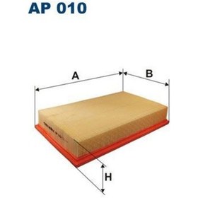 Resim Fıltron Ap010 - Hava Fıltresı Mercedes Om601 W201 W124 S124 