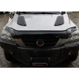 Resim Kia Sorento Ön Kaput Koruyucu Rüzgarlığı 4Mm Akrilik Abs Piano N11.13416 