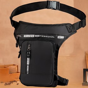 Resim 1 adet Spor Koşu Bel Paketi, Yazlık Hafif Çok Fonksiyonlu Mini Bel, Polyester Kaplı, Yıkanamayan Naylon Malzeme, Ayarlanabilir Askı ile, Açık Hava Aktiviteleri için 