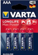 Resim Varta Longlife Max Power Aaa Alkalin Ince Pil 4 Lü 