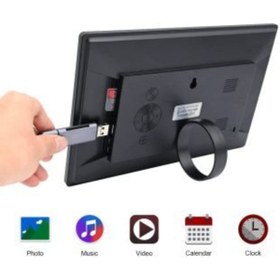 Resim SIGHTZER 10 Inç Dijital Fotograf Çerçevesi Led Hd Ekran Usb/sd Mp3/mp4 Çalar Video Oynatma 