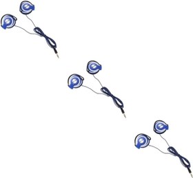 Resim Hemobllo 3 Parça klipsli kulaklıklar kablolu kulaklık kulak arkası kulaklıklar kulaklık üzerinde klip kulak tıkaçları kulaklıklar kablolu stereo kulaklıklar kulakta 
