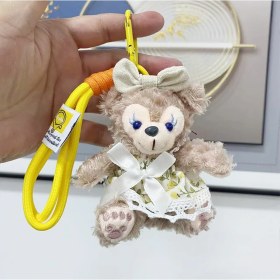 Resim OEMG 1 Adet Karikatür Çanta Çekicilik Anahtarlık Sevimli Iyi Şanslar Hediye Peluş Oyuncaklar Bebekler (Yurt Dışından) 