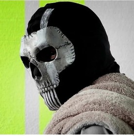 Resim Ghost Mask V2 - Operatör Mw2 Airsoft Cod Cosplay Airsoft Taktik Kafatası Tam Yüz Maskesi Co 