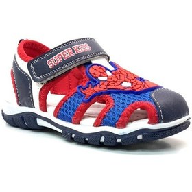 Resim T.O 2118-1 Erkek Çocuk Spıderman Sandalet 