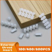 Resim 800/400/100 adet Plastik Çivili Çivili İçerikler, M4 Kendinden Tapa Vida Çivili Konumlandırma Çivileri Dolap Kapısı Çekme Masası Tamir Kurulum Değiştirme, Banyo Mutfak, Vida Olmadan, Ahşap Malzeme, Düz Dış Mekan Kaplaması, Tamı İle, Ev İyileştirme Donanımı 