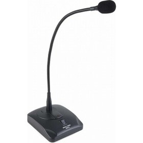 Resim Gold Audio Gm-818 Kablolu Kürsü Mikrofonu Işıklı Ding Donglu 