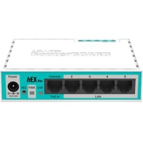 Resim Mikrotik Hex Lite RB750R2 Ethernet Router 