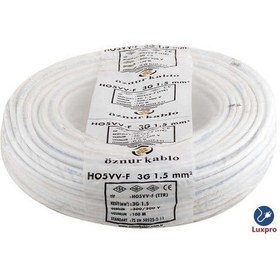 Resim Öznur Kablo 3 X 1.5 MM TTR Bakır Kablo 100 M 