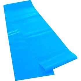 Resim Mavi Tera Bant Egzersiz Bandı Yüksek Kalite Direnç Bandı Mavi 