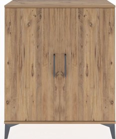 Resim Arges Şifonyer 2 Raflı 2 Kapaklı 88x30x106 Çam-çam Çam 