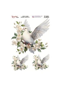 Resim Pirinç Dekopaj Kağıdı 30x42cm Pt-1807 