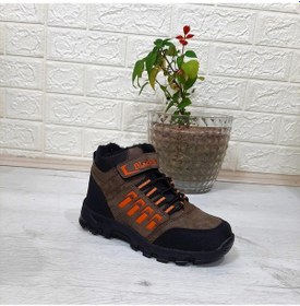 Resim Black Sea 542 Vizon Kürklü Fermuarlı Cırtlı Erkek Çocuk Bot 001 