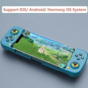 Resim Papajack Yalnızca Telefon Için Gn-Pc Için Kablosuz Joystick Cep Telefonu Için Bluetooth Denetleyicisi Android/ıos/ps4 Için Gerilebilir Gamepad D3 Anahtar Pubg Için Joypad (Yurt Dışından) 