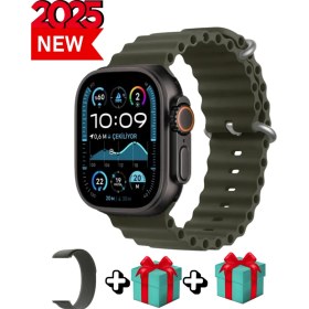 Resim General Mobile Gm 22 Uyumlu Akıllı Saat Watch Ultra2 49MM Kordon Hediyeli - Son Versiyon 