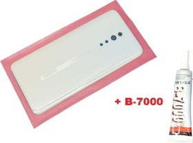 Resim OPPO Reno Z Arka Pil Batarya Kapağı (CAM) B-7000 BEYAZ 