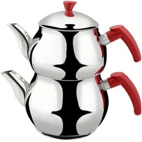 Resim Ems Mini Boy Çelik Çaydanlık Gri 