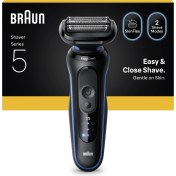 Resim Braun Series 5 Elektrikli Tıraş Makinesi, Islak ve Kuru, 52-B1000S 