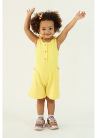 Resim Harika Kids Kız Çocuk Nakışlı Basic Tulum Çok Renkli 