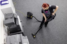 Resim Karcher T 11/1 Classic Hepa Filtreli Re!Plast Toz Torbalı Elektrikli Süpürge 850 w 