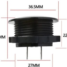 Resim Lockway Ic-230d Voltmetre Pano Tipi 28mm 