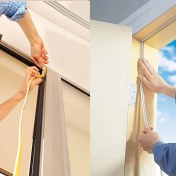 Resim Sourcingasia 2 Rulo Eva Mühür Hava Şeridi Köpük Bant D Tipi 10M Kapılar Pencereler Taslak Dışlayıcı Çarpışma Önleyici Mühür Şeritleri (Yurt Dışından) 