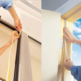 Resim Sourcingasia 2 Rulo Eva Mühür Hava Şeridi Köpük Bant D Tipi 10M Kapılar Pencereler Taslak Dışlayıcı Çarpışma Önleyici Mühür Şeritleri (Yurt Dışından) 