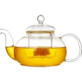 Resim Gerson Süzgeçli Cam Demlik 600 ml 