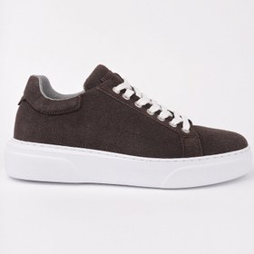 Resim Muggo ZEYN Kalın Taban Bağcıklı Erkek Günlük Sneaker Spor Ayakkabı 