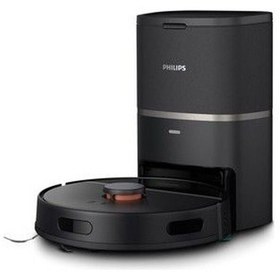 Resim Philips 3000 Serisi Islak Kuru Moplu Siyah Robot SÜPÜRGE,4000 Pa, Sert Zemin ve Halıya Uygun 