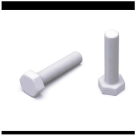 Resim M6x15 Altıköşe Başlı Plastik Civata 10 Adet 