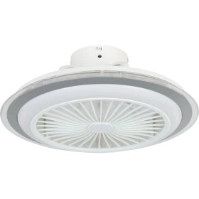 Resim Eglo 35141 "albufeıra" 50 cm Çapında Abs Tavan Vantilatörü Ac Motor 