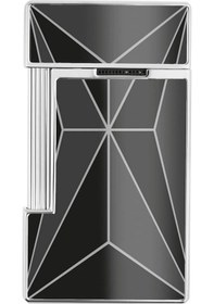 Resim S.t. Dupont Slimmy Fire X Siyah Çakmak 028277 