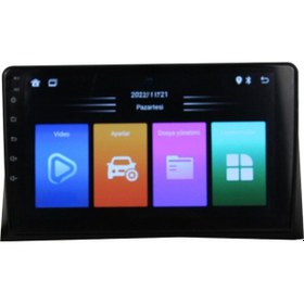 Resim Volkswagen Multivan T7/transpoter 2004-2009 9 İnç 8-128 Pro Model Qled Ekran 9" 