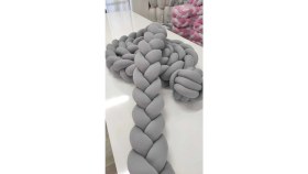 Resim Özgürce Örgü Korumalık 240 Cm, 3'lü Set, Güvenli ve Şık Koruma Çözümü 