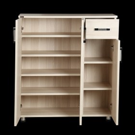 Resim Ankara Mobilya Ayakkabılık 12953 Beyaz Çok Amaç Model Akçaağaç Hard suntalam Demonta El Yapım 