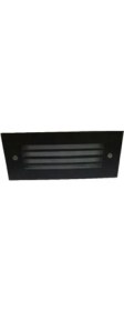 Resim Hazar Led Spot Dikdörtgen Merdiven Koridor Aydınlatma Gün Işığı 3W 17x6 CM HELIOS-91-2533 