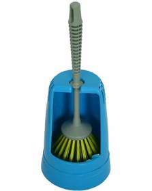 Resim Zambak Plastik Muhafazalı Wc Tuvalet Klozet Fırça Takımı Karışık 