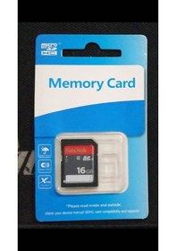 Resim 16 Gb Sd Kart 16 Gb Secure Digital Sdhc Hafıza Kartı 