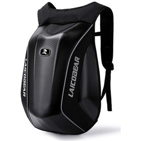 Resim Suomy Motosiklet Sırt Çantası Su Geçirmez Kask Çantası Siyah 