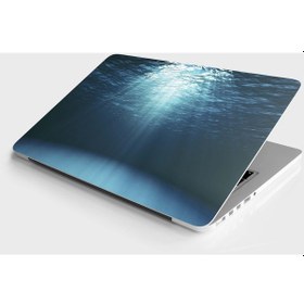 Resim Laptop Sticker Notebook Pc Kaplama Etiketi Su Altı 