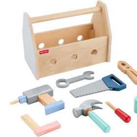 Resim Fisher-Price Ahşap Tamir Kutusu Seti HYG50 