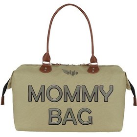 Resim Mommy Bag Usa Anne Bebek Bakım Ve Kadın Çantası -vizon Vizon 