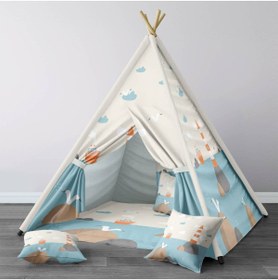 Resim instababyrooms Çocuk Oyun Çadırı Denizcilik / Deniz kenarı Dijital Baskılı 