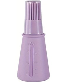 Resim Hightower Solid Purple Ölçülü Silikon Fırça Yüksek Isıya Dayanıklı Pişirme Fırçası 