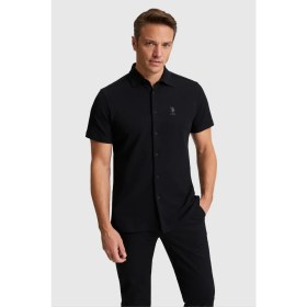 Resim U.s. Polo Assn. Erkek Siyah Gömlek Örme 50320217-VR046 