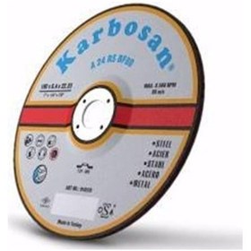 Resim Karbosan Metal Taşlama 180x8.0x22.23 